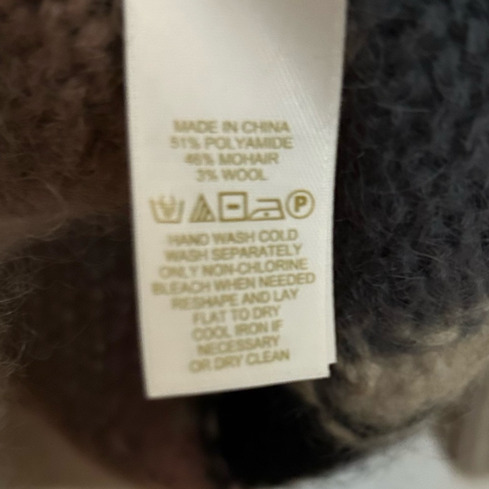 Kate Spade Deco Rose Mohair Blend Sweater - Large - Picture 5 of 5